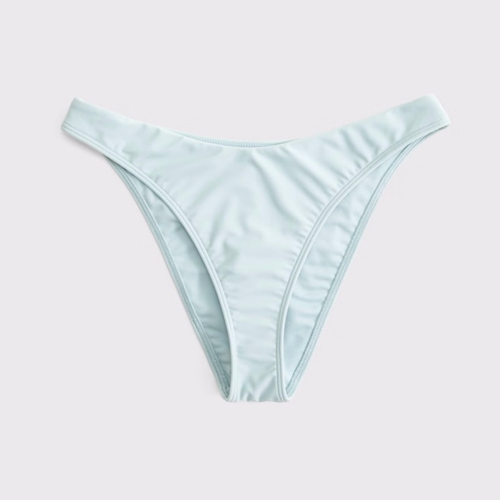 Abercrombie high leg cheeky bikini bottom